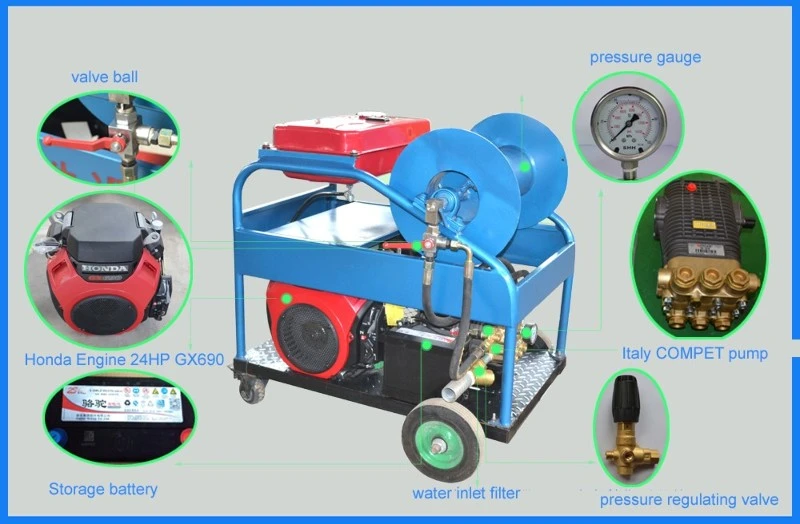24HP sewer cleaner 24HP sewer cleaner