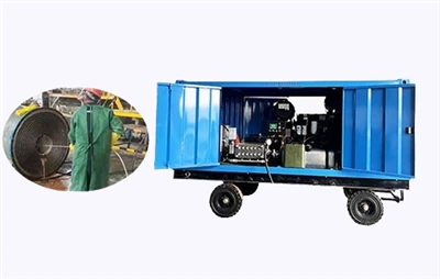 Przemysłowa maszyna do czyszczenia rur strumieniem wody